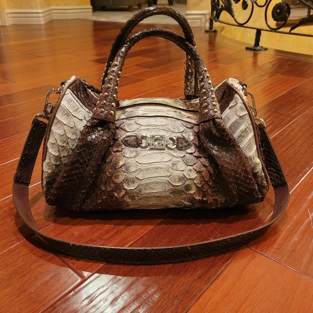 Real Python Snake bag In Like New Condition. Made In Italy. High Quality - Picture 12 of 12